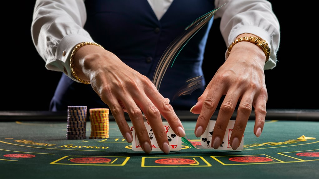 dealer hints during blackjack