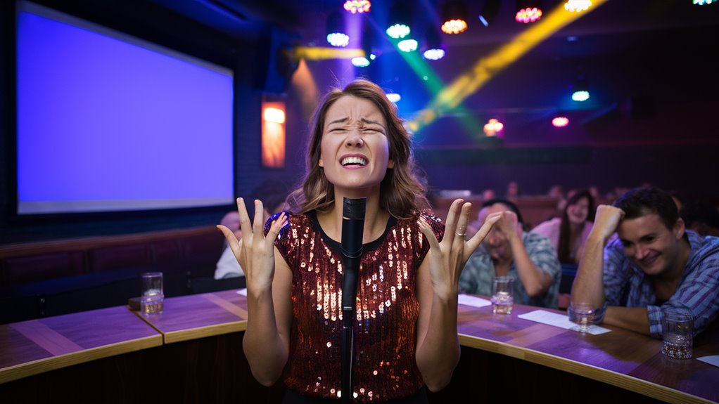 keep singing despite mistakes