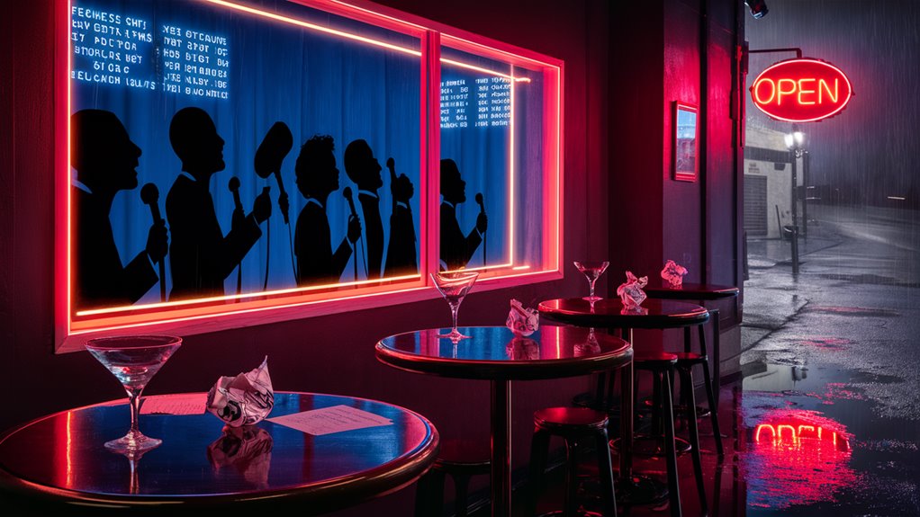 locate late karaoke bars