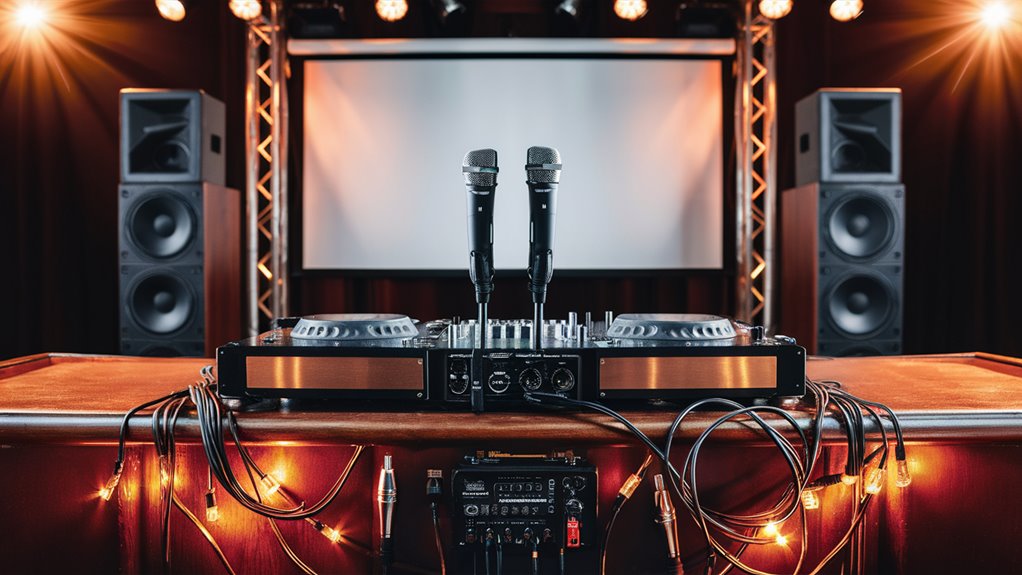 audio equipment installation guidance