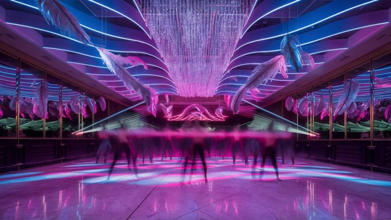 casino dancing with lights