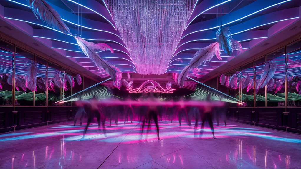 casino dancing with lights