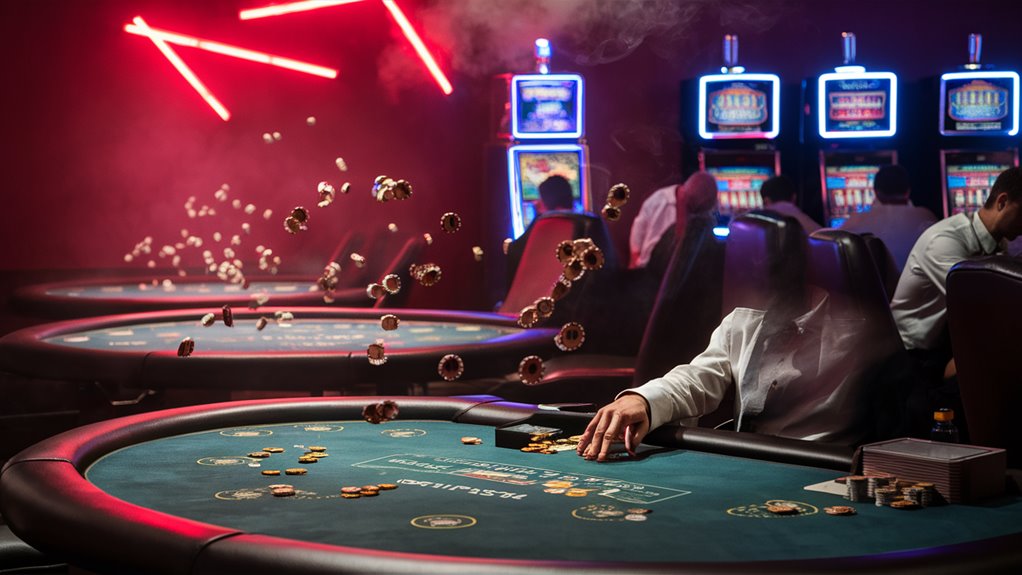 casino flickers brief freedom