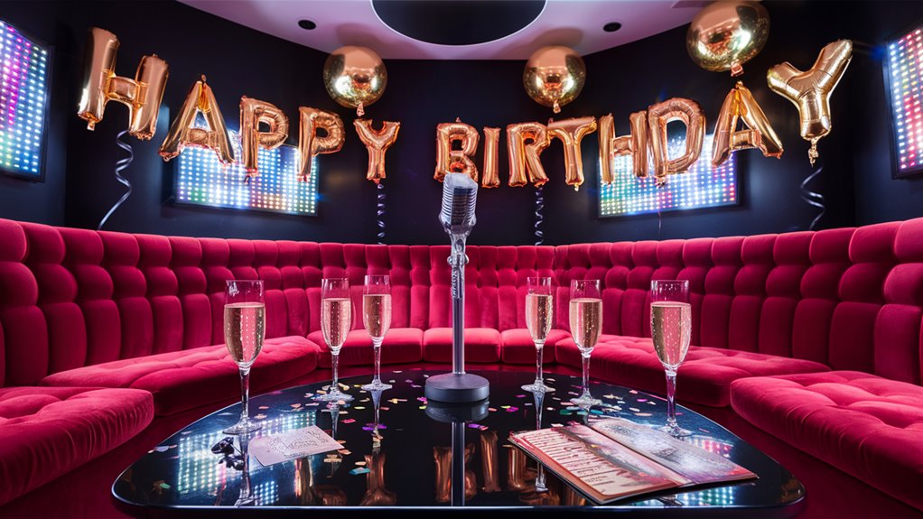 celebrate birthday with karaoke