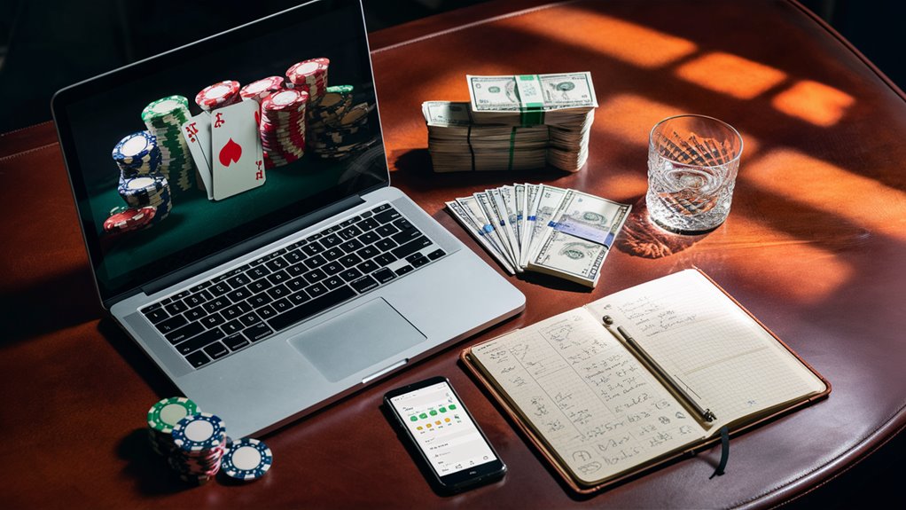control money while gambling online