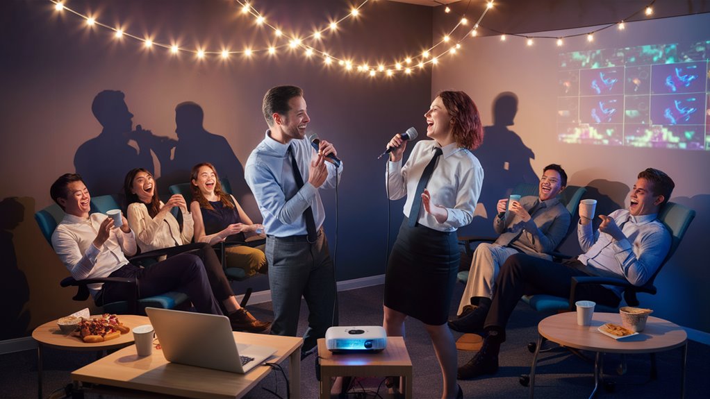 create office karaoke entertainment