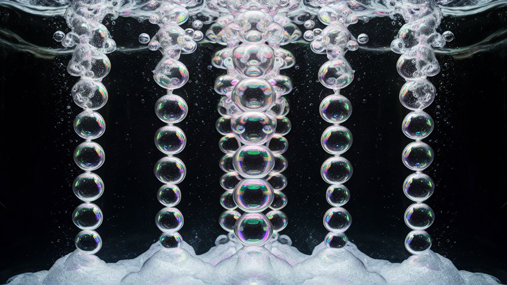 foam bubble rising analysis
