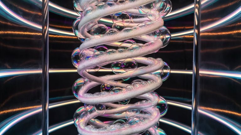 glowing bubble slot game