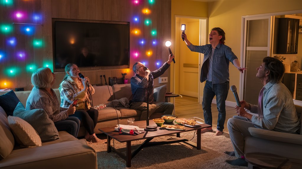 organize fun karaoke evening
