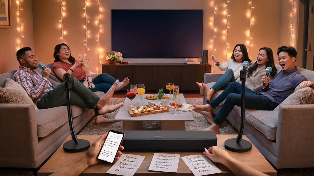 organize fun singing party
