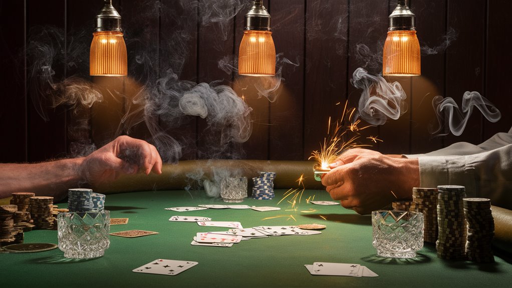 poker game smoking cannabis