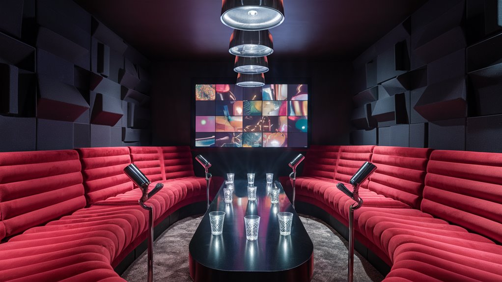 private singing party rooms