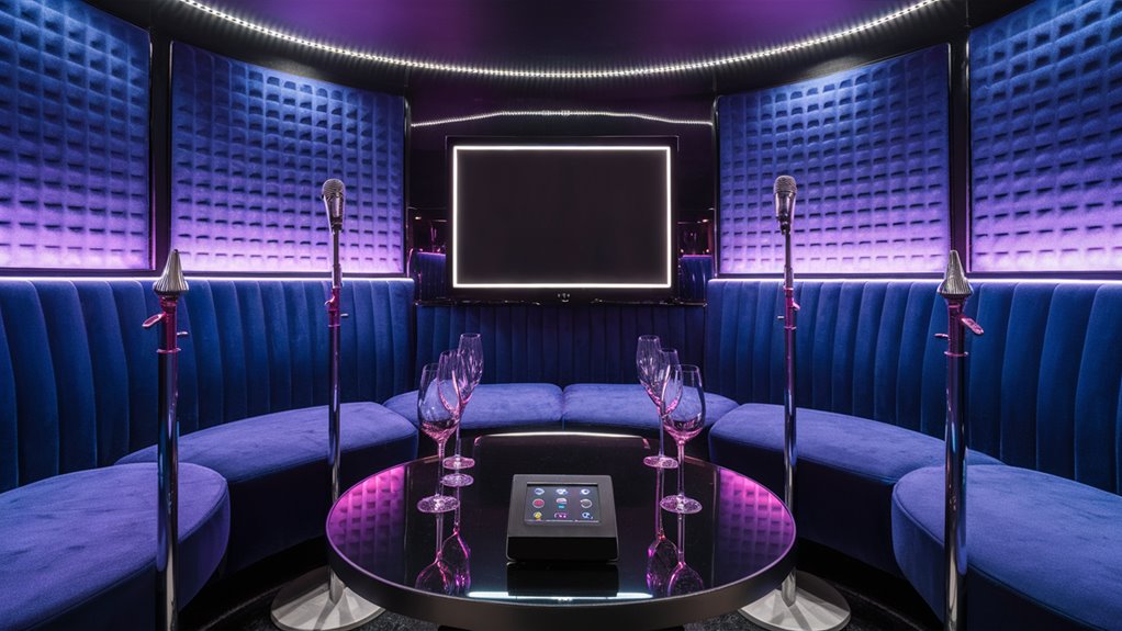 singing room layout designs
