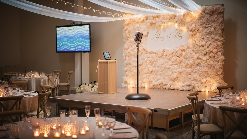 wedding karaoke party planning