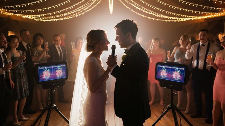 wedding reception karaoke planning
